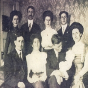 Aimé and siblings dressed up