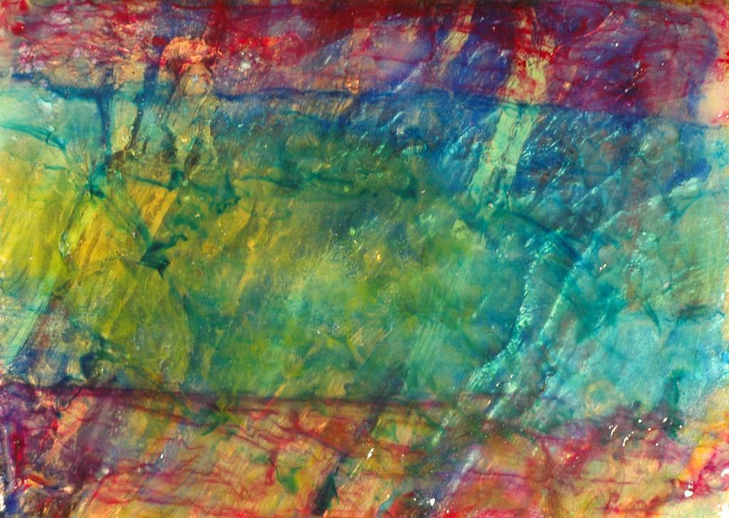 Abstract acrylic paintings photograph. 8x5 inches on stretched canvas.