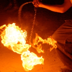 Fire spinner