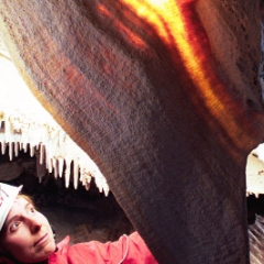 Cave bacon with caver