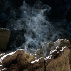 Lavatube steam