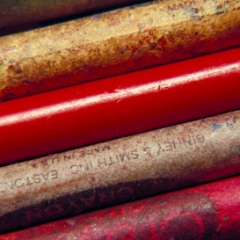 Crayons closeup