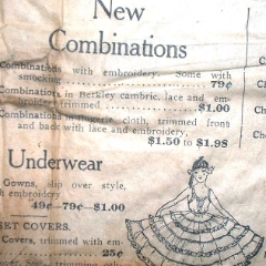 Crepe underwear