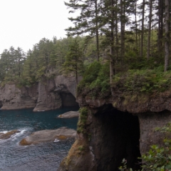 Cape Flattery ocean cliffs